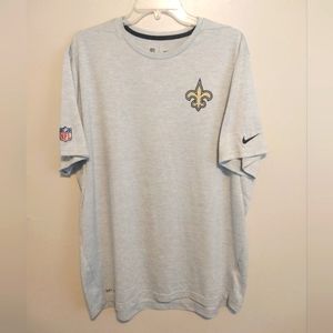 New Orleans Saints Dri-Fit Nike Men's XL on field apparel